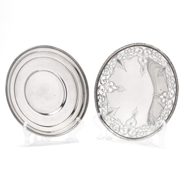 an-american-sterling-silver-sandwich-plate-and-cake-plate