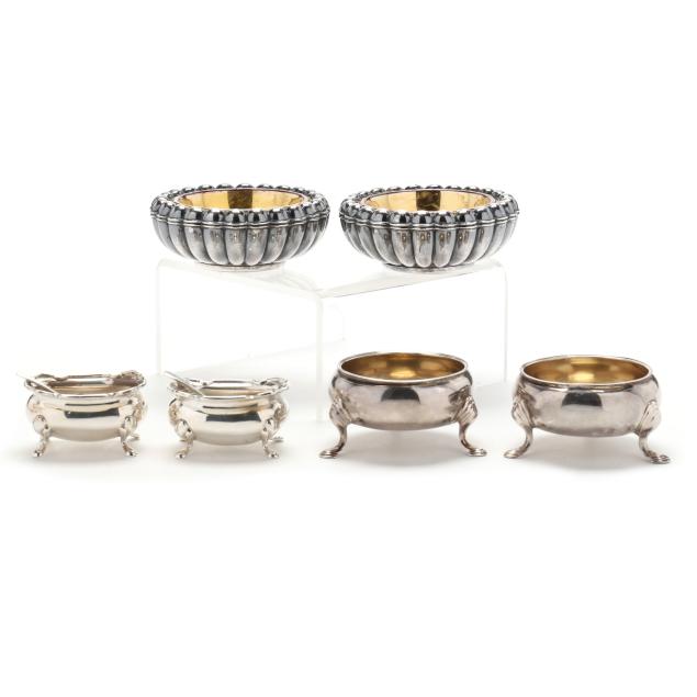 three-pairs-of-silver-master-salt-cellars