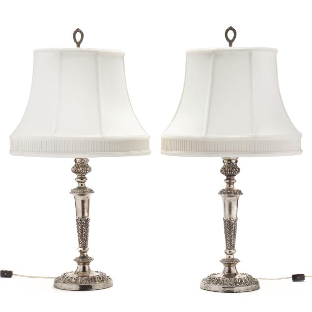 pair-of-antique-silver-plated-candlesticks-fitted-as-table-lamps