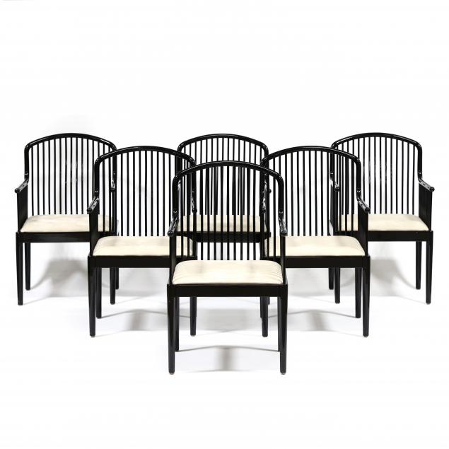 davis-allen-american-1916-1999-six-i-andover-i-black-lacquer-armchairs