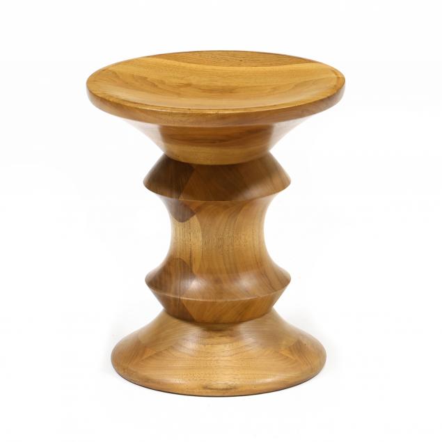 after-charles-and-ray-eames-turned-walnut-stool