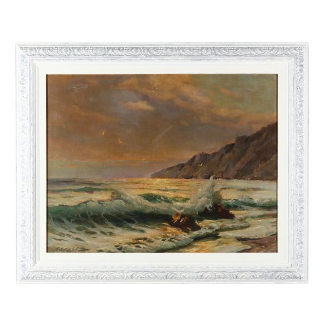 constantin-westchiloff-russian-american-1877-1945-waves-crash-along-a-rocky-coastline