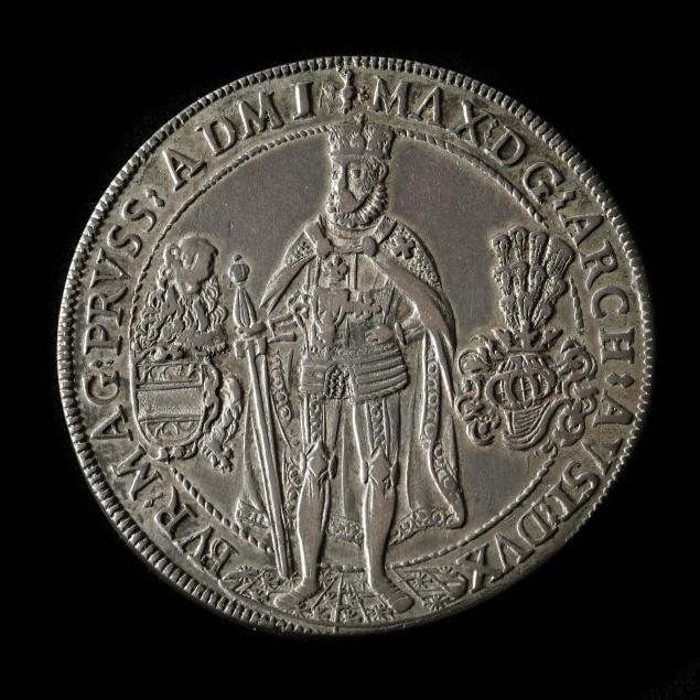 german-states-teutonic-order-maximilian-i-hall-tyrol-1603-taler