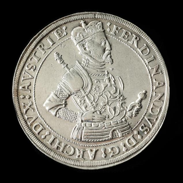 austrian-states-county-of-tyrol-ferdinand-ii-1577-1599-no-date-taler