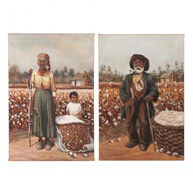 roger-kammerer-nc-b-1956-pair-of-cotton-picker-portraits