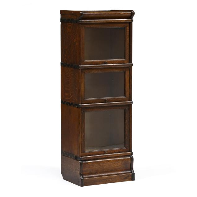 macey-diminutive-stacking-oak-barrister-bookcase