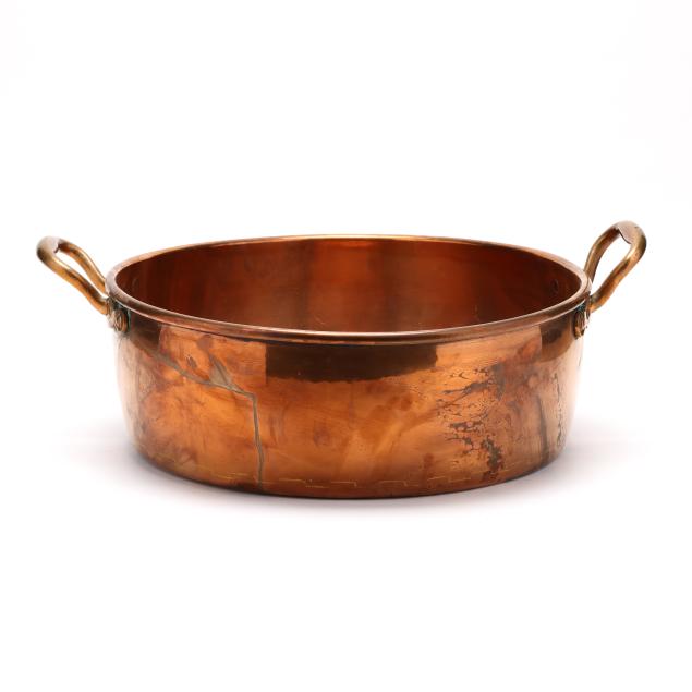 A Large Copper Roast Pot by Benetfink & Co. (Lot 1224 - July Estate ...