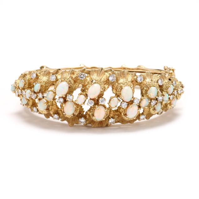 vintage-gold-diamond-and-pearl-bracelet-jack-gutschneider