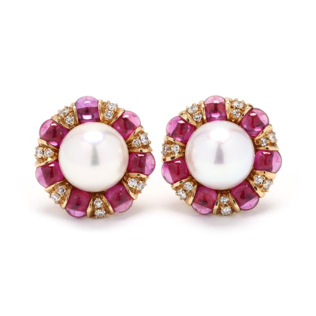 gold-pearl-ruby-and-diamond-earrings