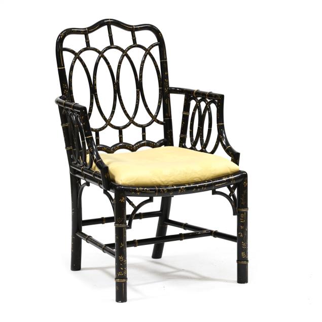 baker-chinoiserie-chinese-chippendale-style-armchair