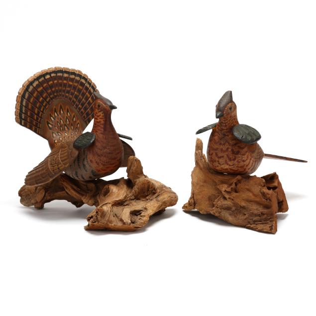 frank-warren-american-pair-of-folk-art-carved-grouse