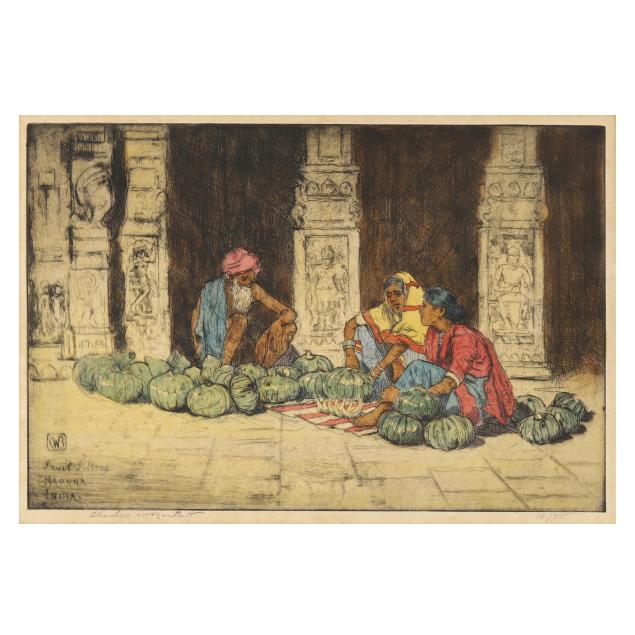 charles-william-bartlett-british-1860-1940-i-fruit-sellers-madura-india-i