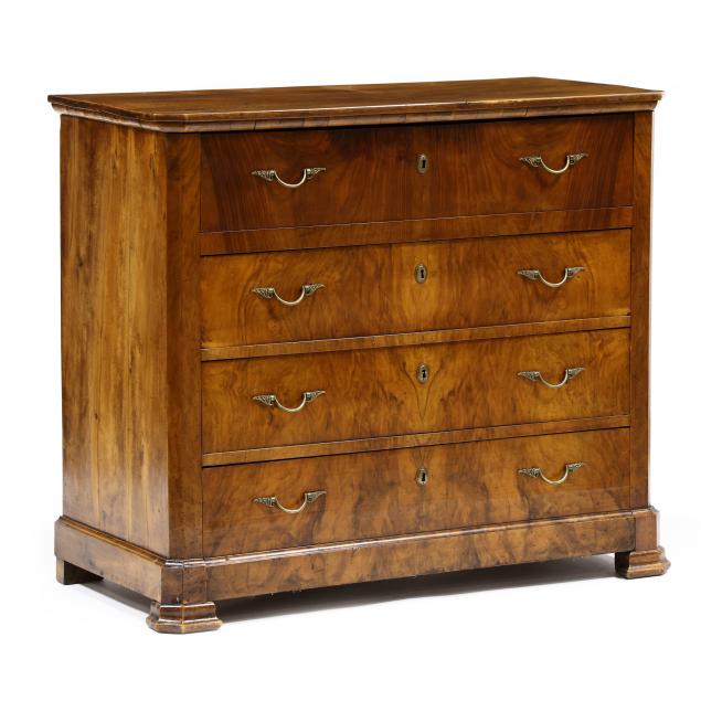 louis-philippe-figured-walnut-bureau-commode