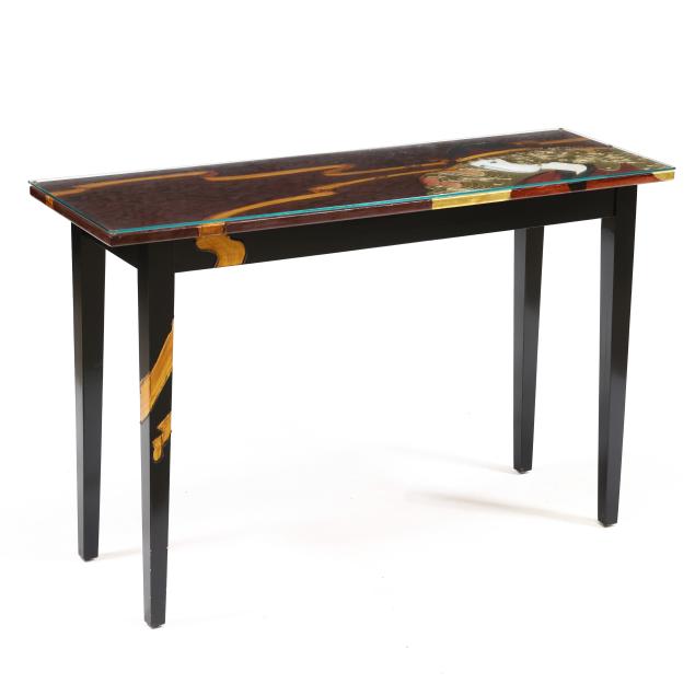 stephen-white-decorated-console-table