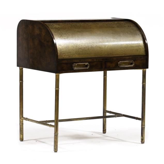 mastercraft-hollywood-regency-cylinder-roll-desk