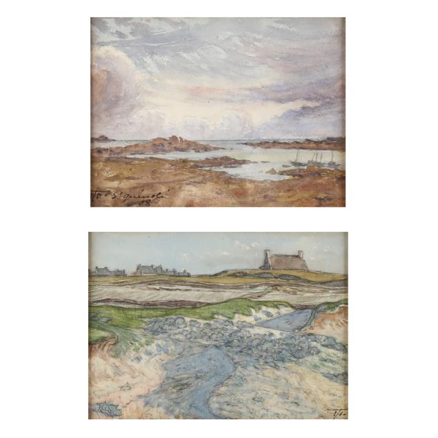 french-school-early-20th-century-pair-of-i-st-genole-i-landscapes