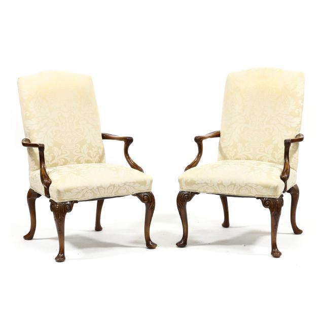 pair-of-georgian-style-carved-mahogany-lolling-chairs