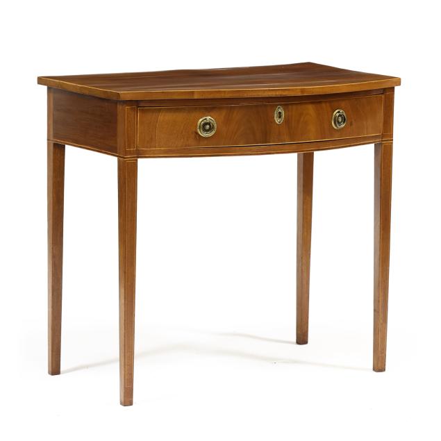 english-hepplewhite-inlaid-mahogany-one-drawer-writing-table