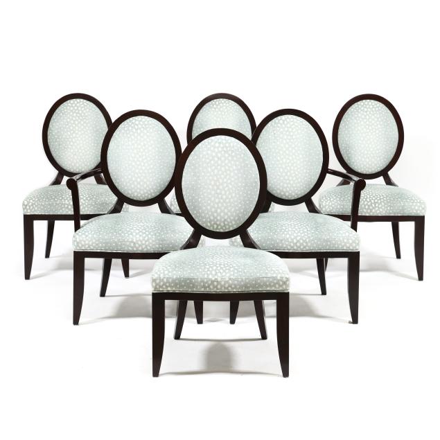 six-barbara-barry-for-baker-dining-chairs