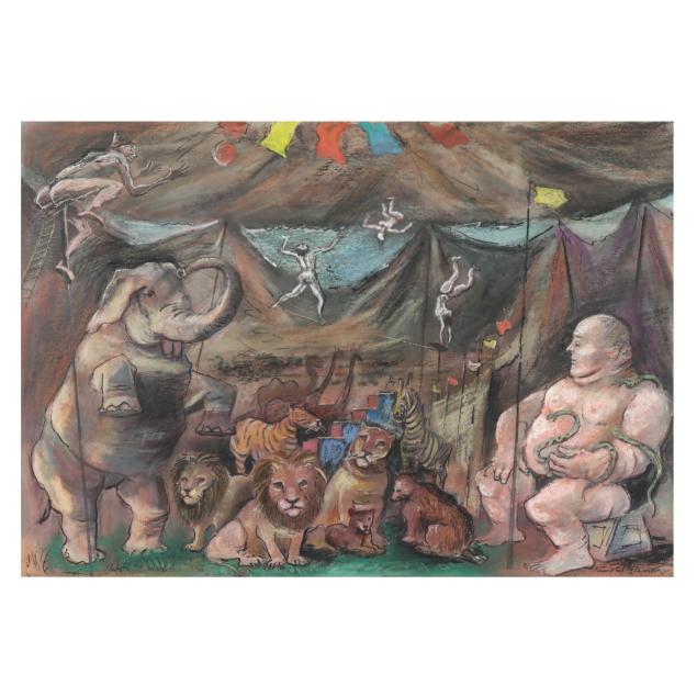 arnold-blanch-american-1896-1968-circus-scene