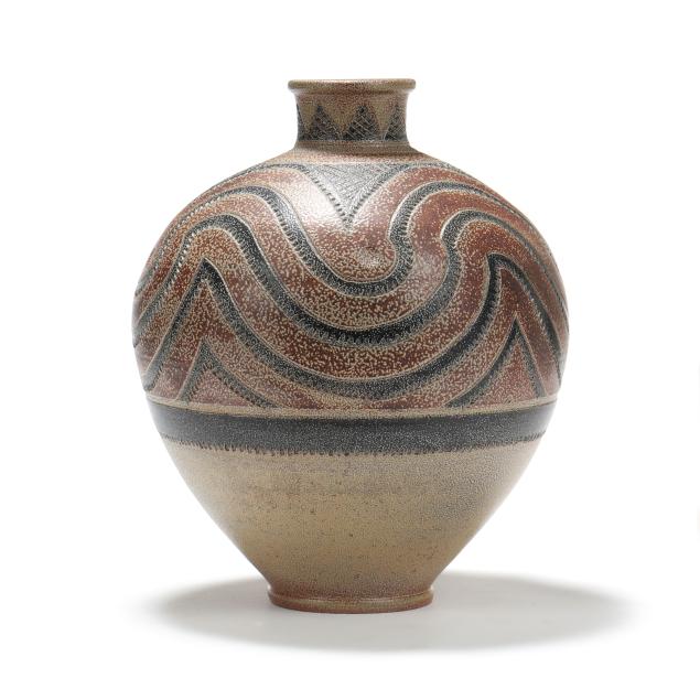 significant-floor-vase-ben-owen-iii-seagrove-nc-b-1968