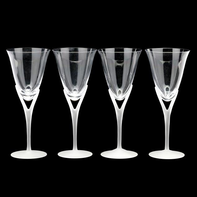 set-of-four-sasaki-i-capistrano-white-i-crystal-water-goblets