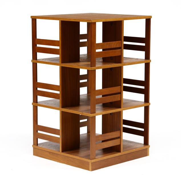 danish-modern-teak-bookshelf