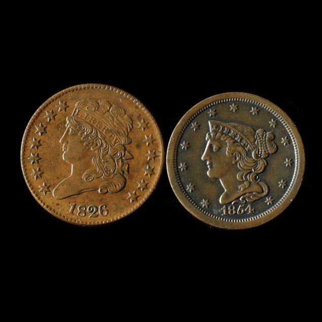 two-highly-attractive-u-s-half-cents