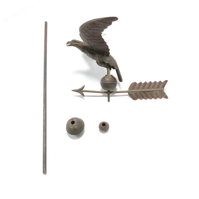 full-bodied-copper-eagle-weathervane