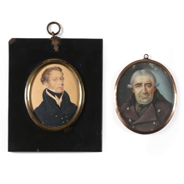 british-school-two-early-19th-century-portrait-miniatures-of-gents