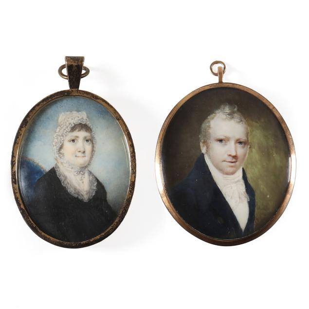 british-school-early-19th-century-two-portrait-miniatures-in-pendant-cases