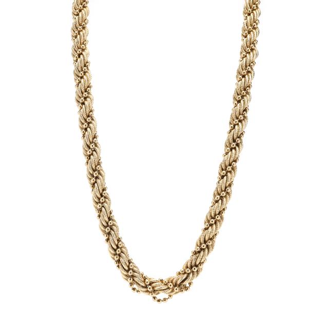 gold-fancy-rope-twist-necklace-italy