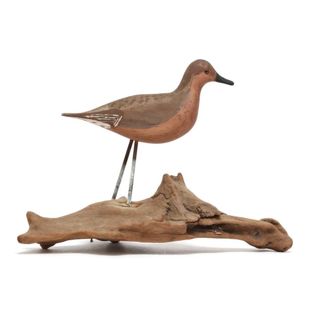 julian-hamilton-sr-nc-1895-1967-beach-robin-on-driftwood