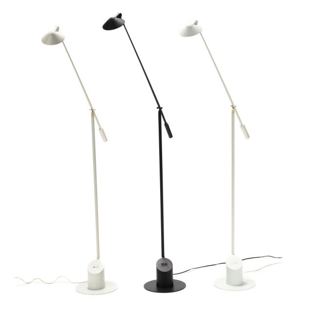 robert-sonneman-for-george-kovacs-three-floor-lamps