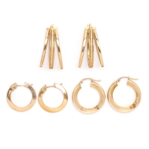 three-pairs-of-gold-hoop-earrings-italy