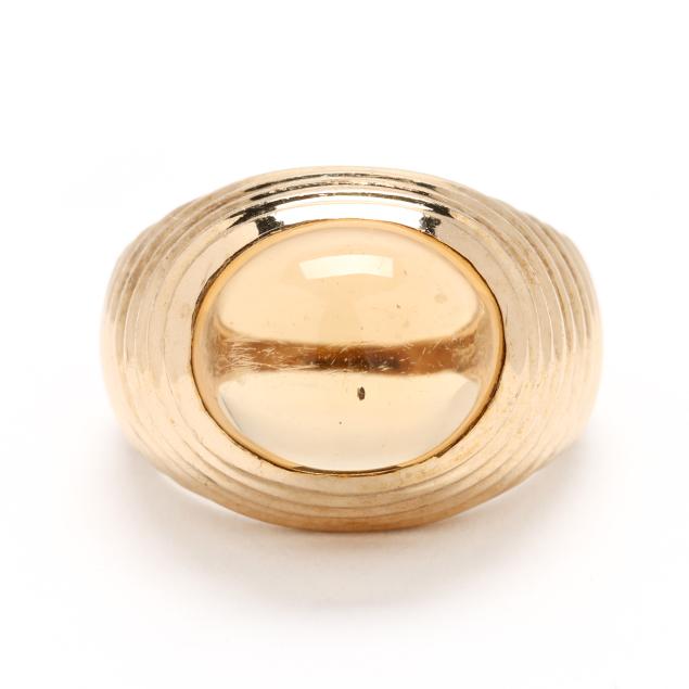 gold-and-citrine-ring