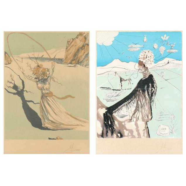 salvador-dali-spanish-1904-1989-i-the-earth-goddess-i-i-transcendent-passage-i-two-works