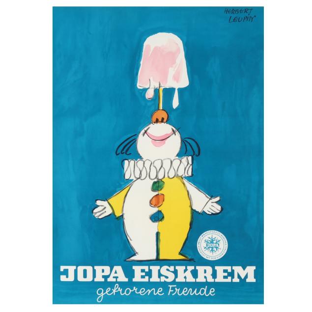 herbert-leupin-swiss-1916-1999-i-jopa-eiskrem-jopa-ice-cream-i