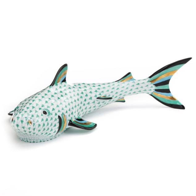 herend-green-fishnet-shark