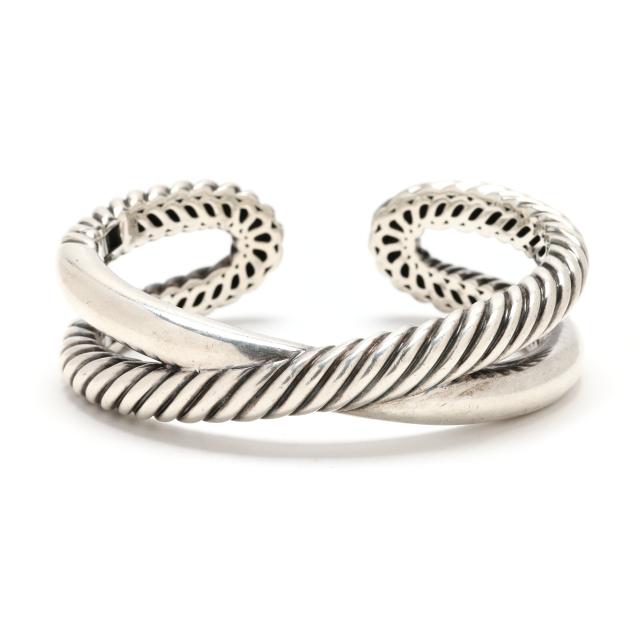 sterling-silver-and-gold-i-crossover-x-i-cuff-bracelet-david-yurman