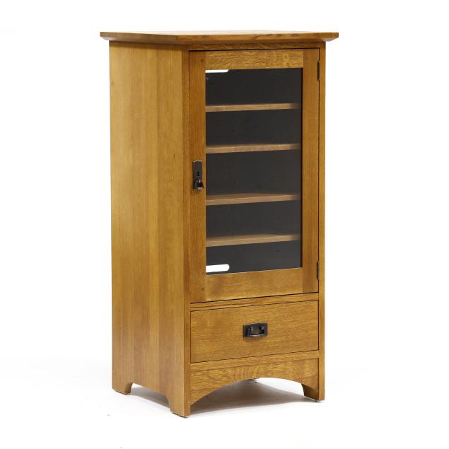 stickley-mission-oak-style-diminutive-bookcase