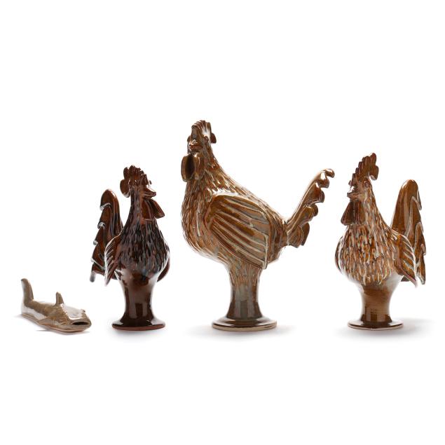 larry-moore-nc-four-pottery-figures