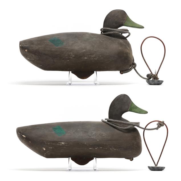 ambrose-hambone-twiford-nc-1926-2002-pair-of-black-ducks-from-pine-island-club