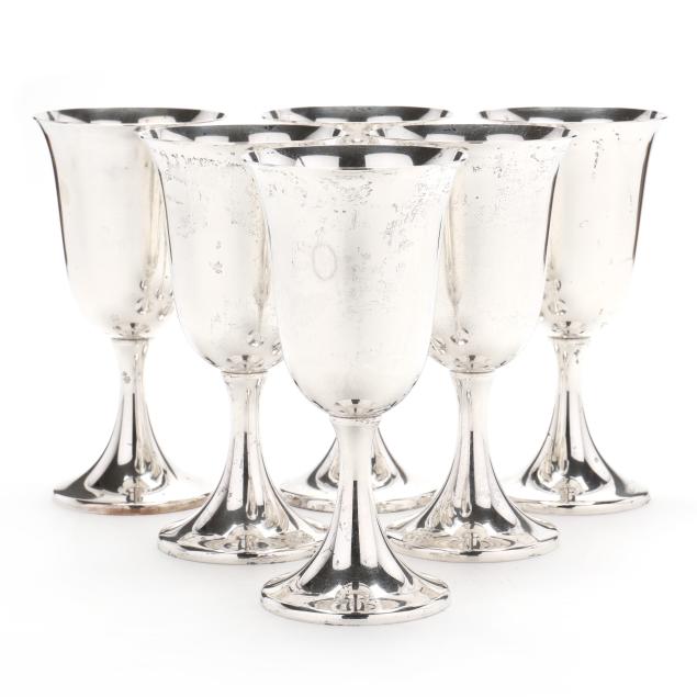 set-of-six-sterling-silver-goblets-by-preisner