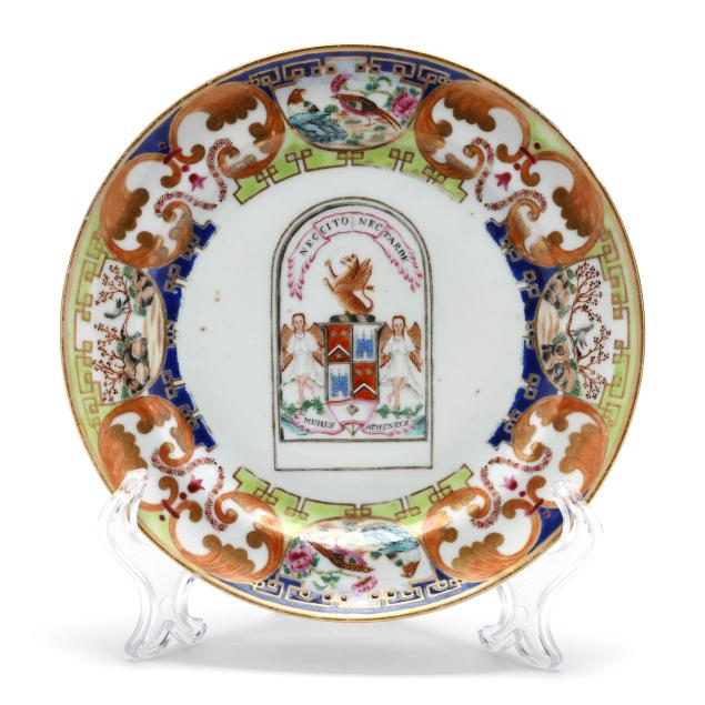 a-chinese-export-armorial-plate-arms-of-bannatyne-quartering-macleod