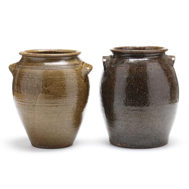 two-large-western-nc-storage-jars