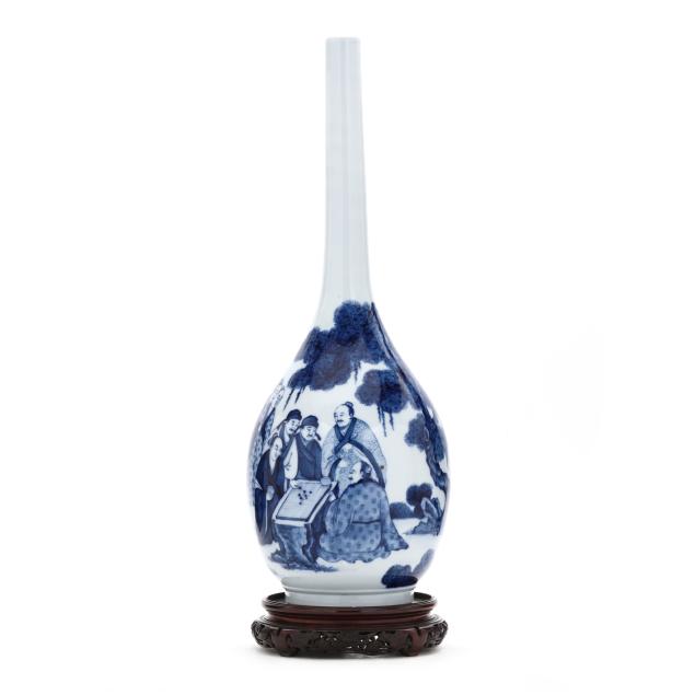 a-chinese-blue-and-white-porcelain-bottle-vase