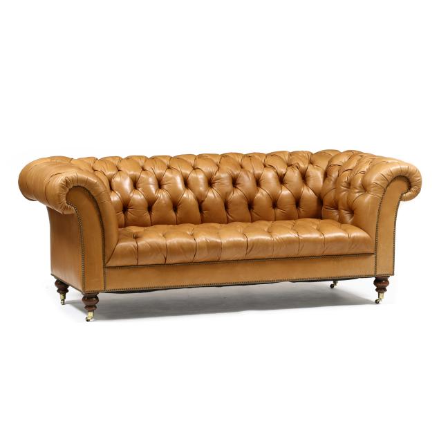 edward-ferrell-tufted-leather-sofa