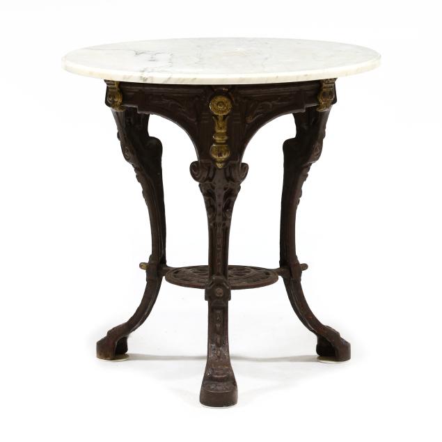 gaskell-chambers-marble-top-iron-table