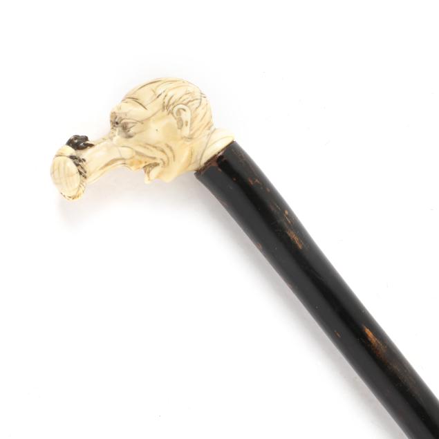 a-victorian-carved-figural-handled-cane